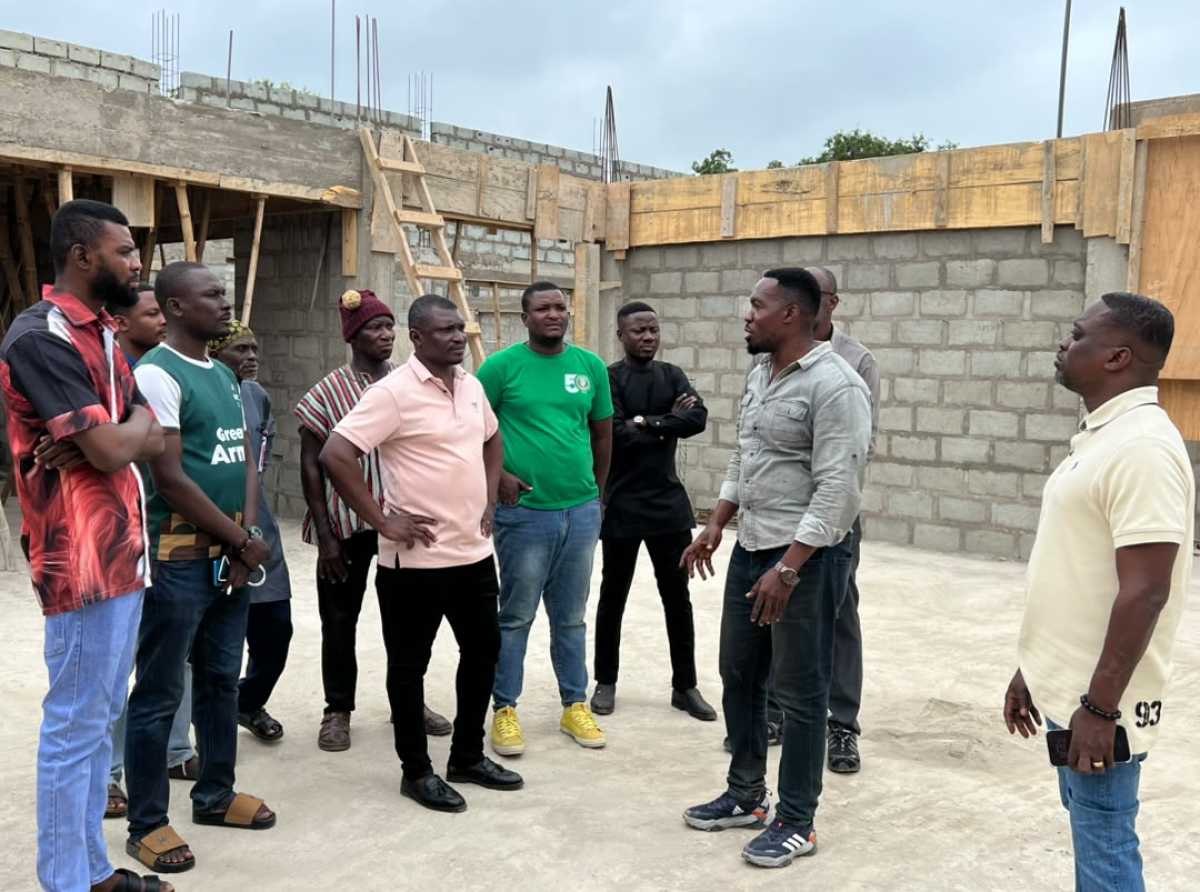 Volta Regional Communication Team Begins Monitoring of Government Projects in North Tongu